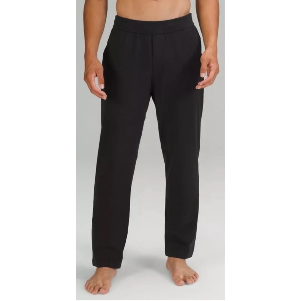 Lululemon‎ Discipline Pant 31" Mens XL Black Athleisure Active Casual Fox Sports